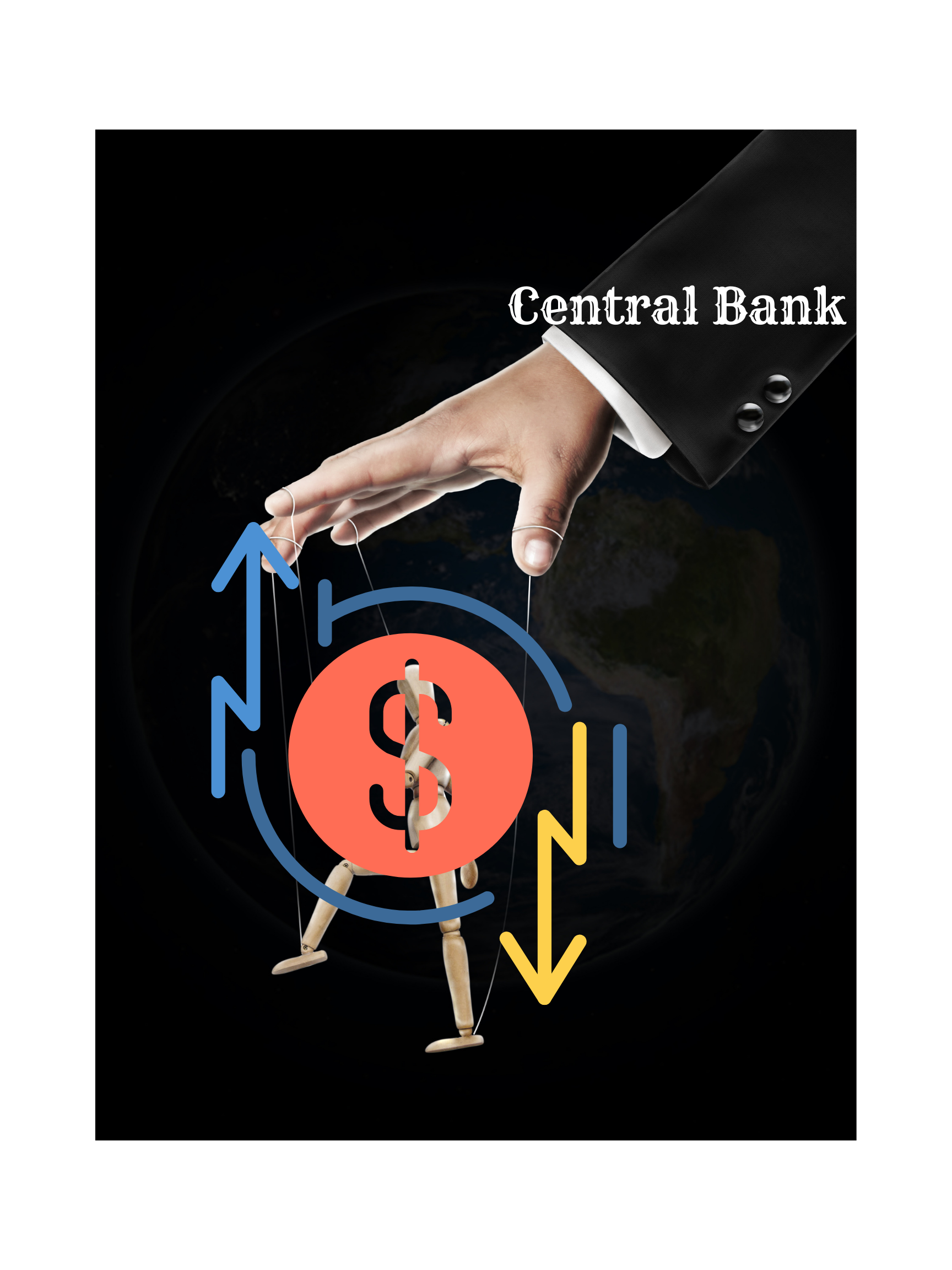 How does the Central bank control inflation?